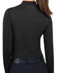 RJ Classics 'Jemma' Mock Neck Shirt in Black