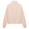 Hannah Child's 'Charlie' 1/4 Zip Warm Up Sweater in Biscotti - Women's Large