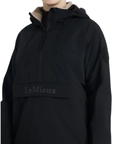 LeMieux 'Phoebe' Half-Zip Waterproof Jacket in Black