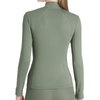 Lemieux 'Classique' Long Sleeve Baselayer in Rosemary