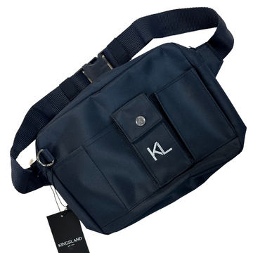 Kingsland Plaiting Bag in Navy