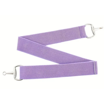 Elastic Snaffle Bit Belt in Lavender