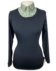 CALLIDAE The Practice Shirt in Black/Sunflower