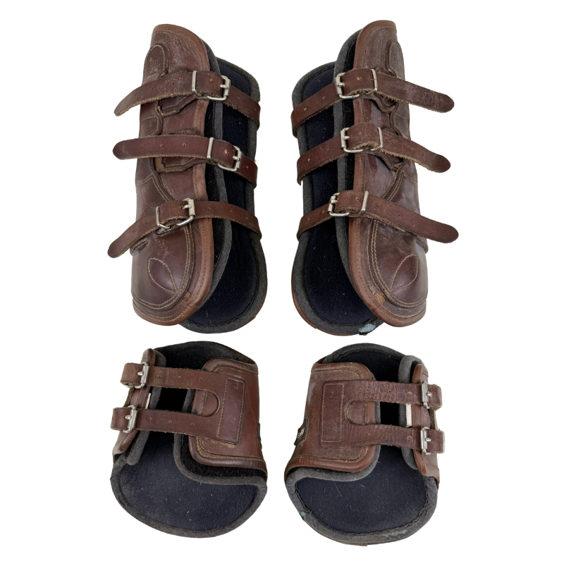 Equifit T-Boot Luxe Boots Set in Brown