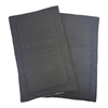 Quilted No Bow Wraps in Black