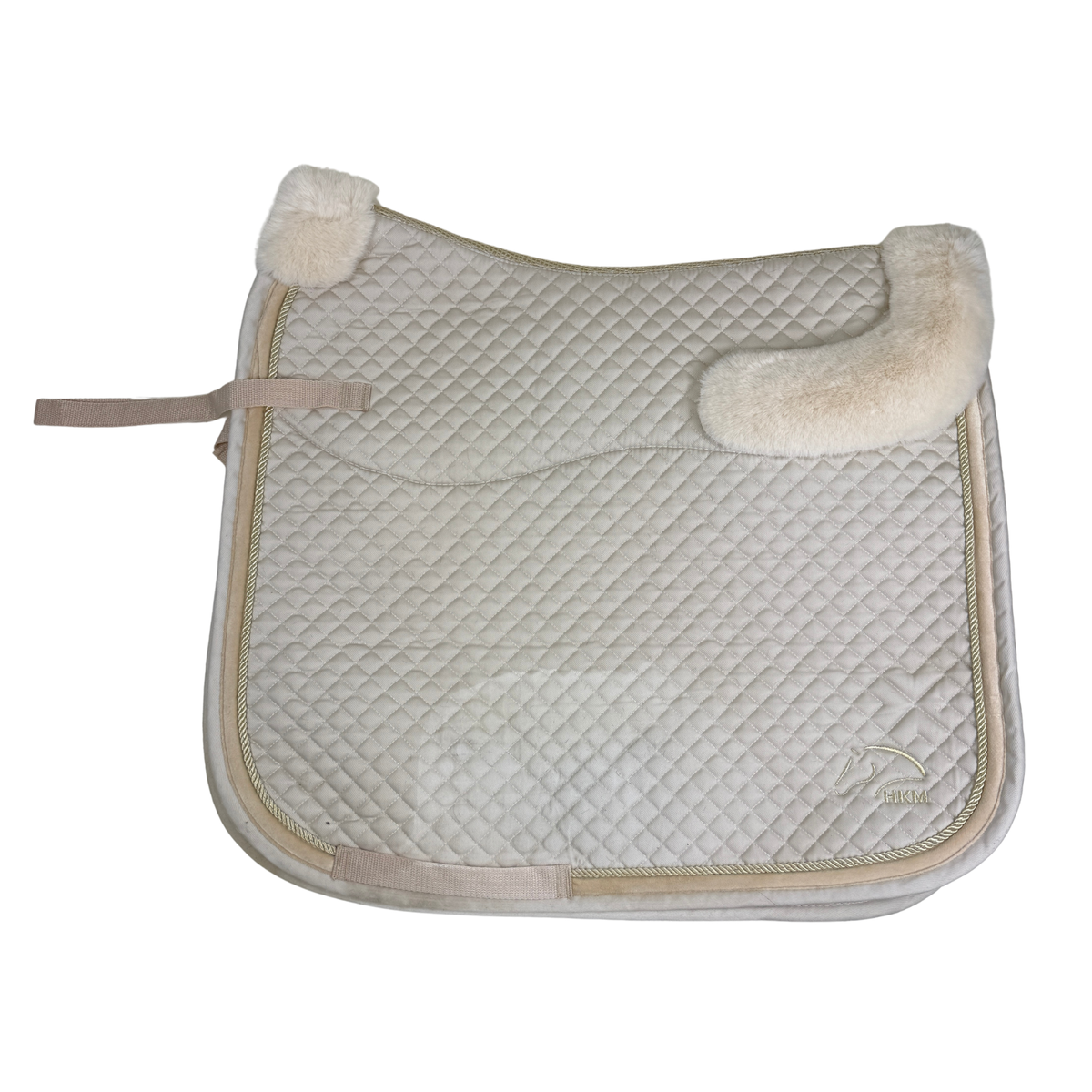 HKM 'Port Royal' Dressage Saddle Pad in White
