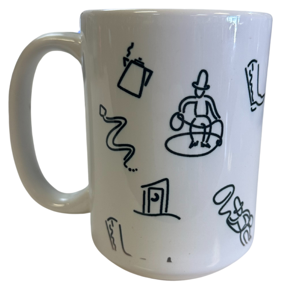Crooked Halo Ceramic Coffee Mug in Western