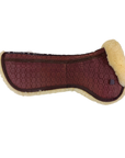 Mattes Dressage Half Pad in Brown/White