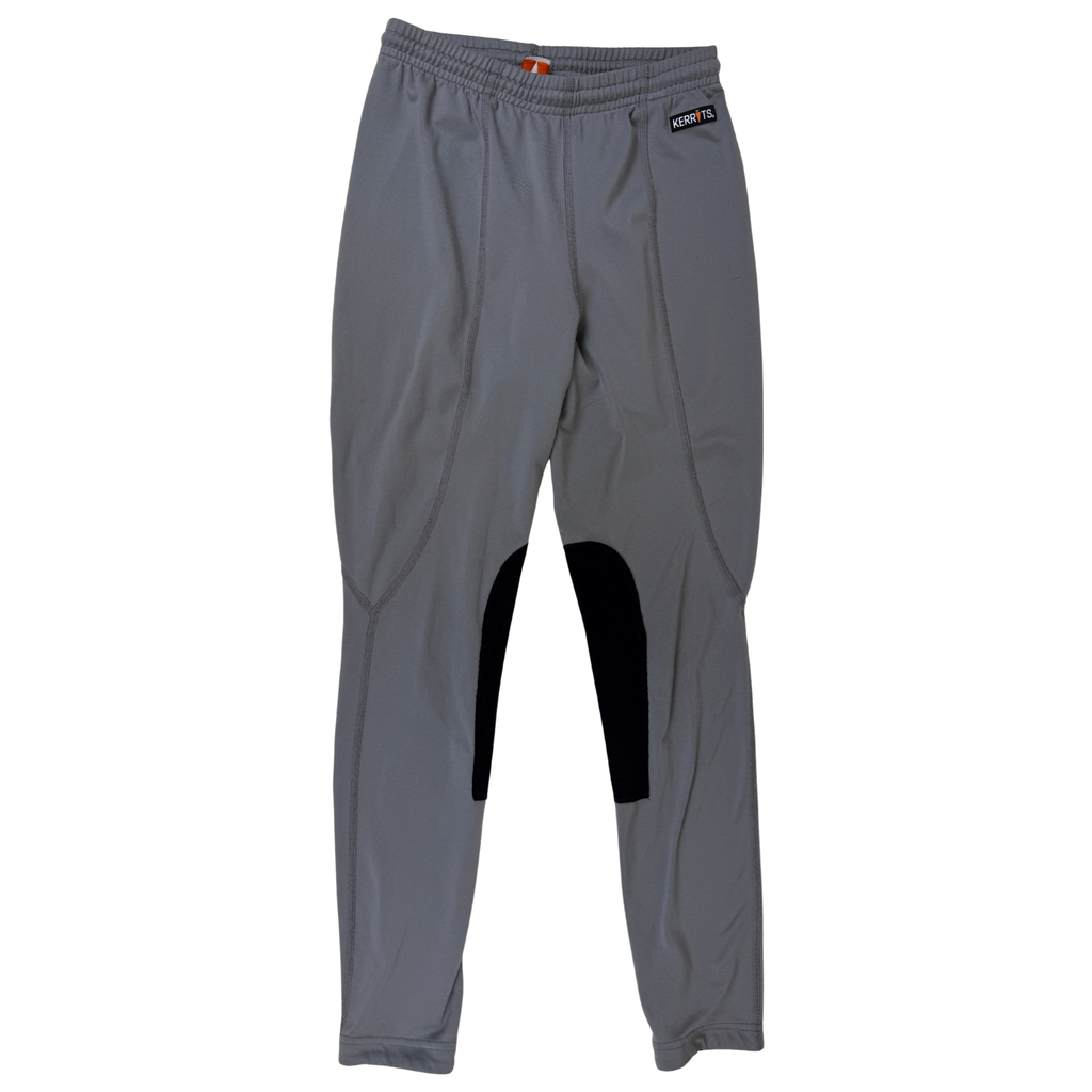 Kerrits Performance Knee Patch Tights in Grey