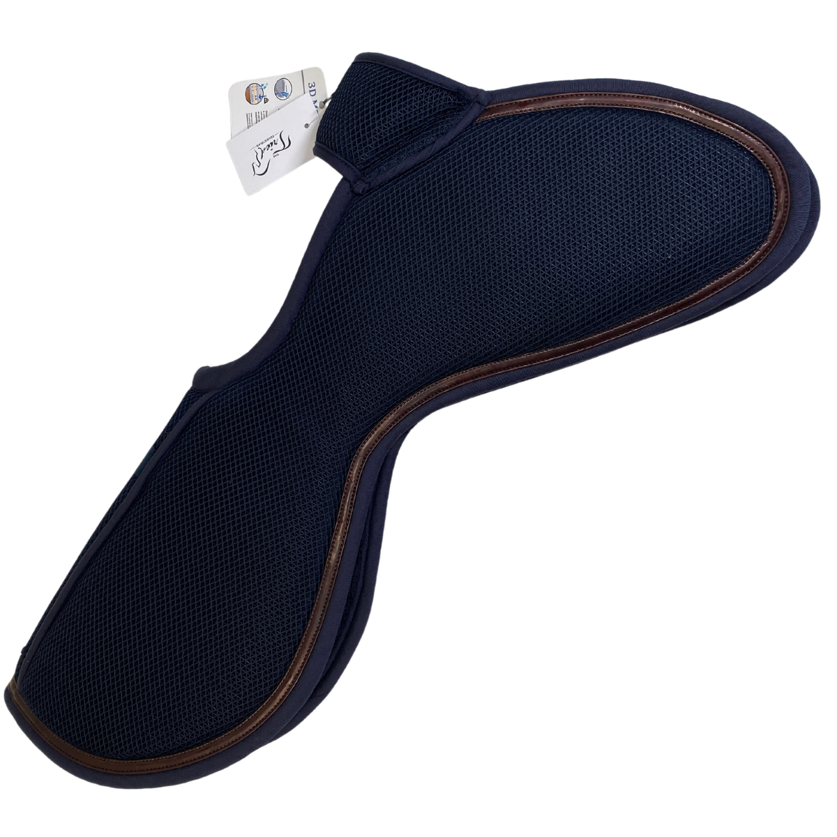 Jump'in Mesh Half Pad in Navy w/Chocolate