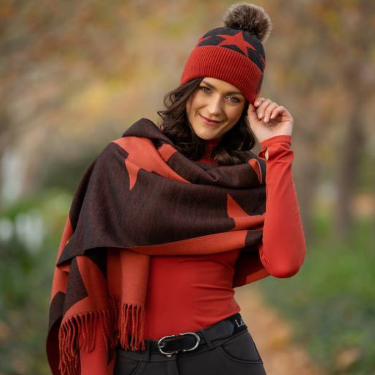 LeMieux 'Sasha' Beanie in Sienna