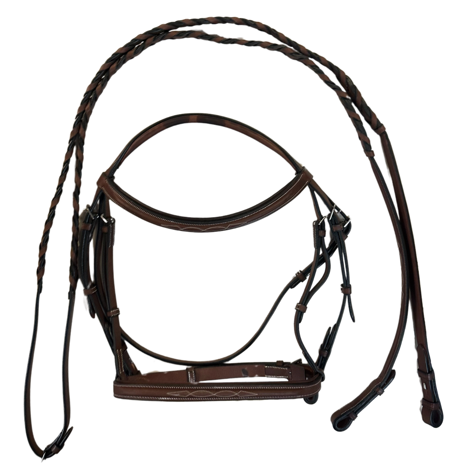 Arc De Triomphe 'Imperial' Bridle in Brown