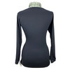 CALLIDAE The Practice Shirt in Black/Sunflower