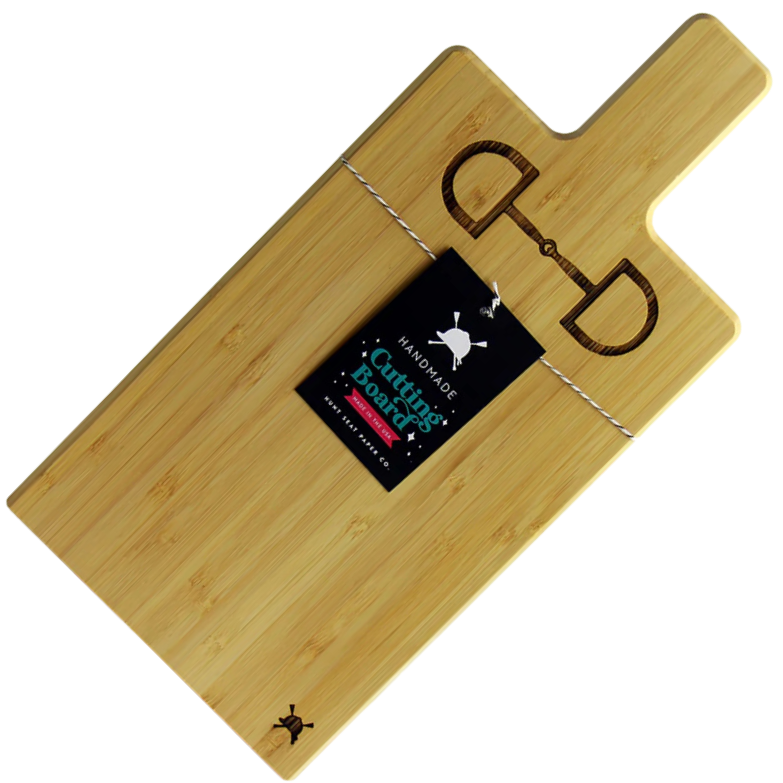 Hunt Seat Paper Co. D-Ring Bamboo Mini Charcuterie