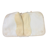 HKM 'Port Royal' Dressage Saddle Pad in White