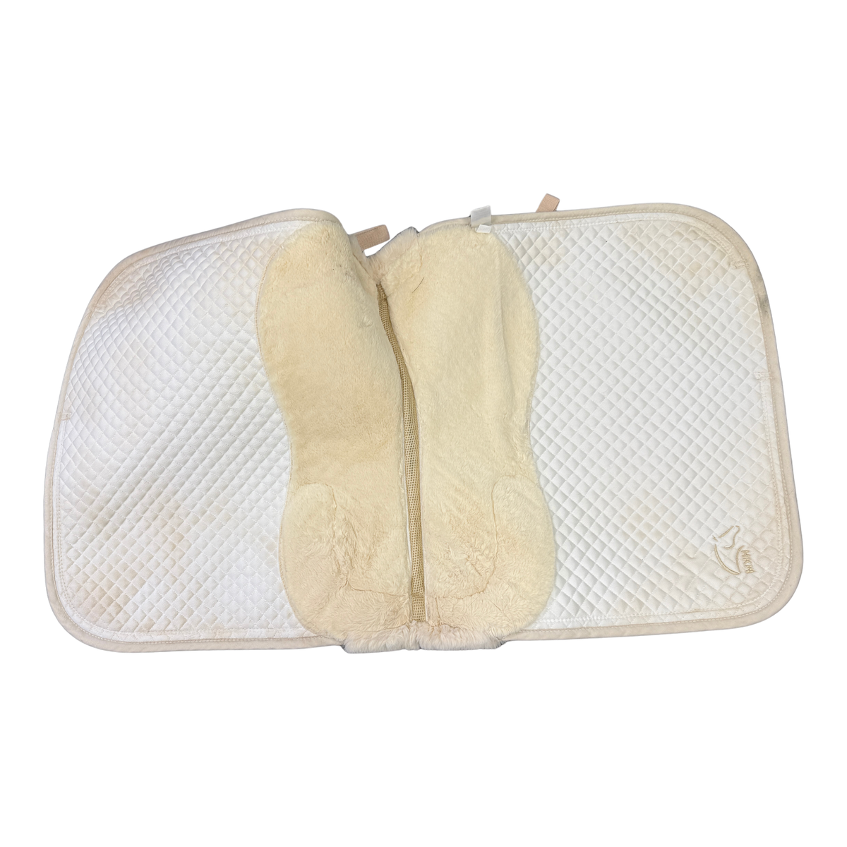 HKM 'Port Royal' Dressage Saddle Pad in White