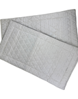 Quilted No Bow Wraps in Black