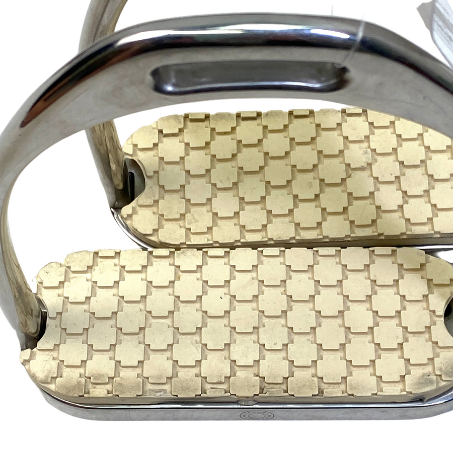 Hermēs Clou de Selle stirrups in Stainless Steel