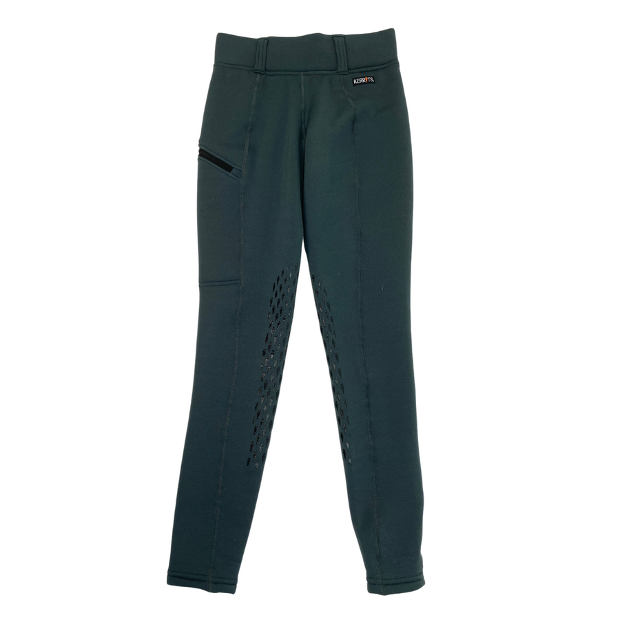 Kerrits 'Power Stretch' Winter Tights in Space Grey