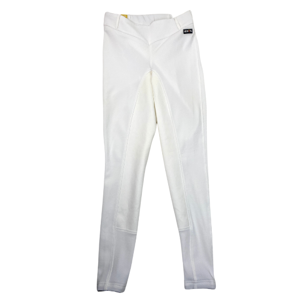 Kerrits Microcord Full Seat Tights in White