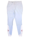 Cavalleria Toscana 'American' High Rise Jumping Breeches in Dove Blue