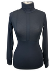 Solid Citizen 'Haley The Turtleneck Sunshirt' in Black - Women's Small