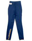 Back of RG Italy 'RG Leggings' Riding Tights  in Classic Blue  - Women's IT 44 (XL)