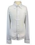 Romfh Boy's Competitor Show Shirt in White