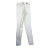 Back of Kerrits Microcord Full Seat Tights in White