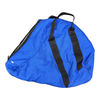 Fleece-Lined Saddle Bag in Blue