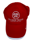 Tucker Tweed Equestrian Embroidered Hat in Red