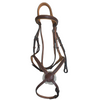 Butet Premium Figure 8 Noseband Bridle in Gold/Light Gold 