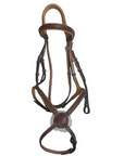 Butet Premium Figure 8 Noseband Bridle in Gold/Light Gold 