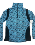 Kerrits Long Sleeve Print Shirt in Equestrian Geo 