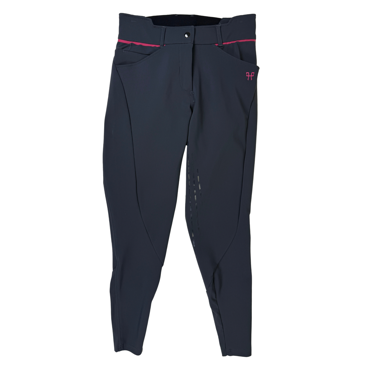 Horse Pilot 'X-Design' Full Grip Breeches in Grey