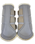 PS of Sweden Brushing Boots Set in Grey Taupe