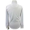 Essex Classics Talent Yarn Kids Long Sleeve Show Shirt in White/Carrots - Children's Medium