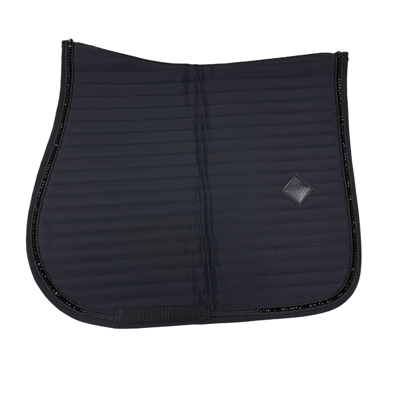 Kentucky 'Pearls' Jump Saddle Pad in Black