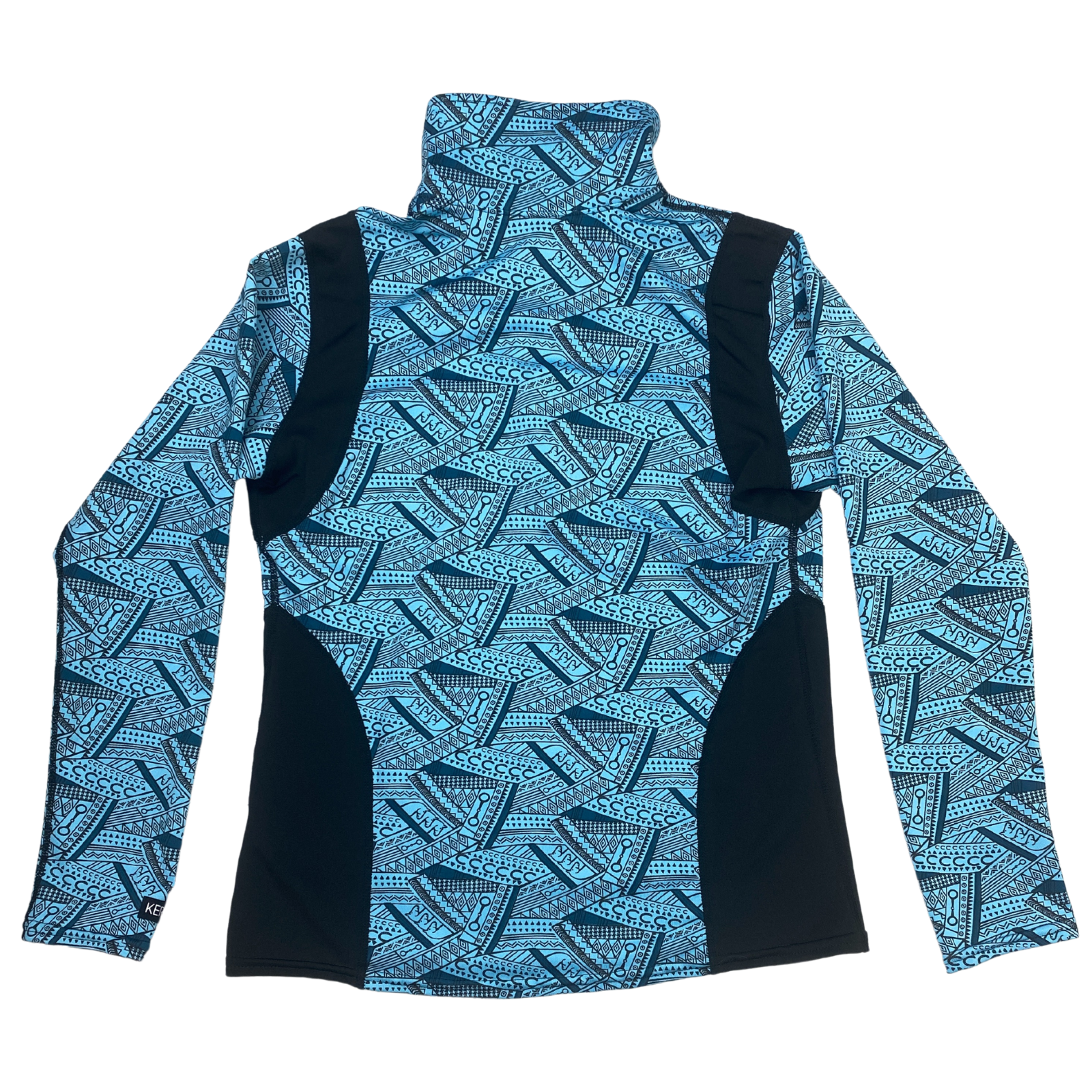 Kerrits Long Sleeve Print Shirt in Equestrian Geo 