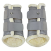 PS of Sweden Brushing Boots Set in Grey Taupe