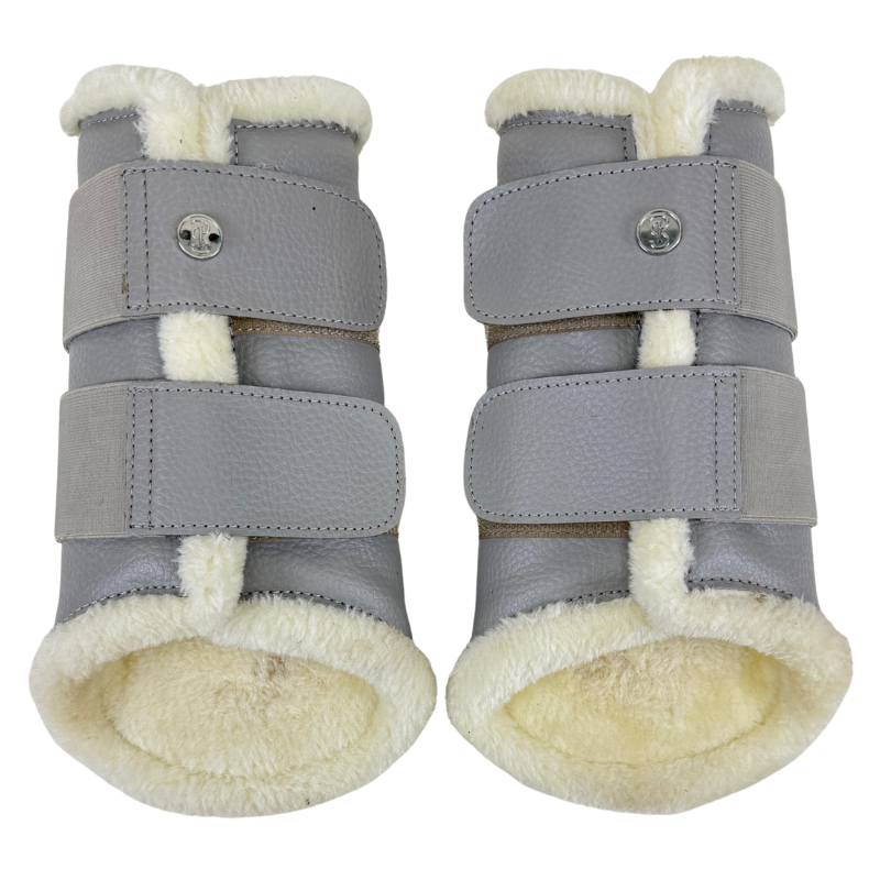 PS of Sweden Brushing Boots Set in Grey Taupe