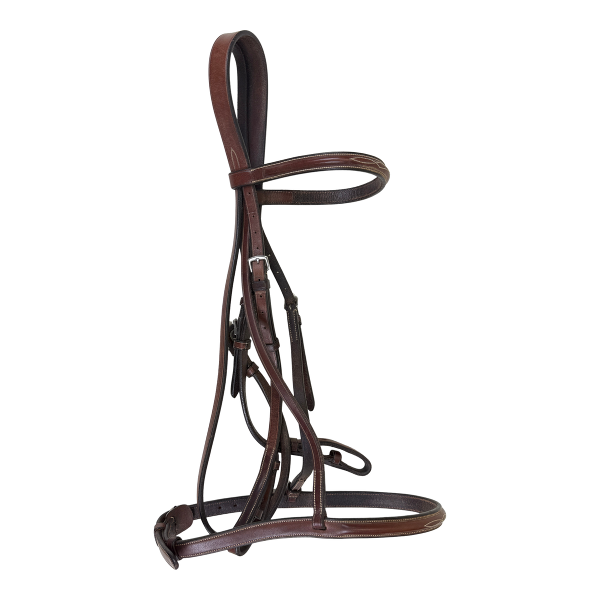 Rodrigo Pessoa Fancy Raised Bridle in Medium Brown