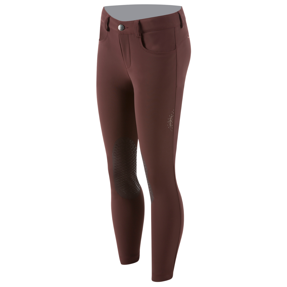 Front of Animo 'Noogle' Knee Grip Breeches in Mandol - Children's 10