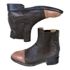 Romitelli Paddock Boots in Brown/Pearlescent Pink