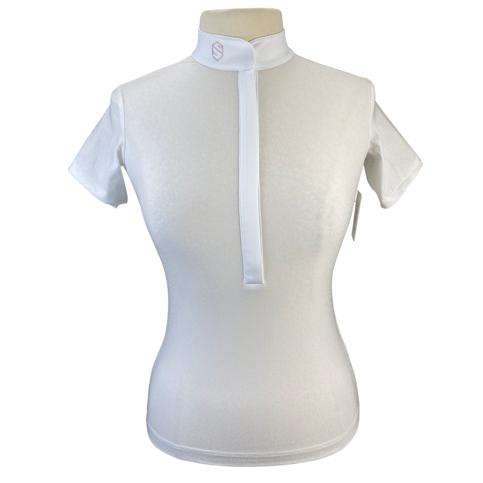 Samshield Philomene Show Shirt in White/Yellow Chetah - Women's XS