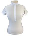 Samshield Philomene Show Shirt in White/Yellow Chetah - Women's XS