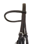 Vespucci Square Raised Figure 8 Bridle in Brown - Full