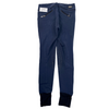 Back of Equestrian Stockholm 'Ultimate' Knee Grip Breeches in Navy