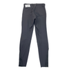 Back of Ovation 'SoftFlex' Silicone Knee Patch Breeches in Grey