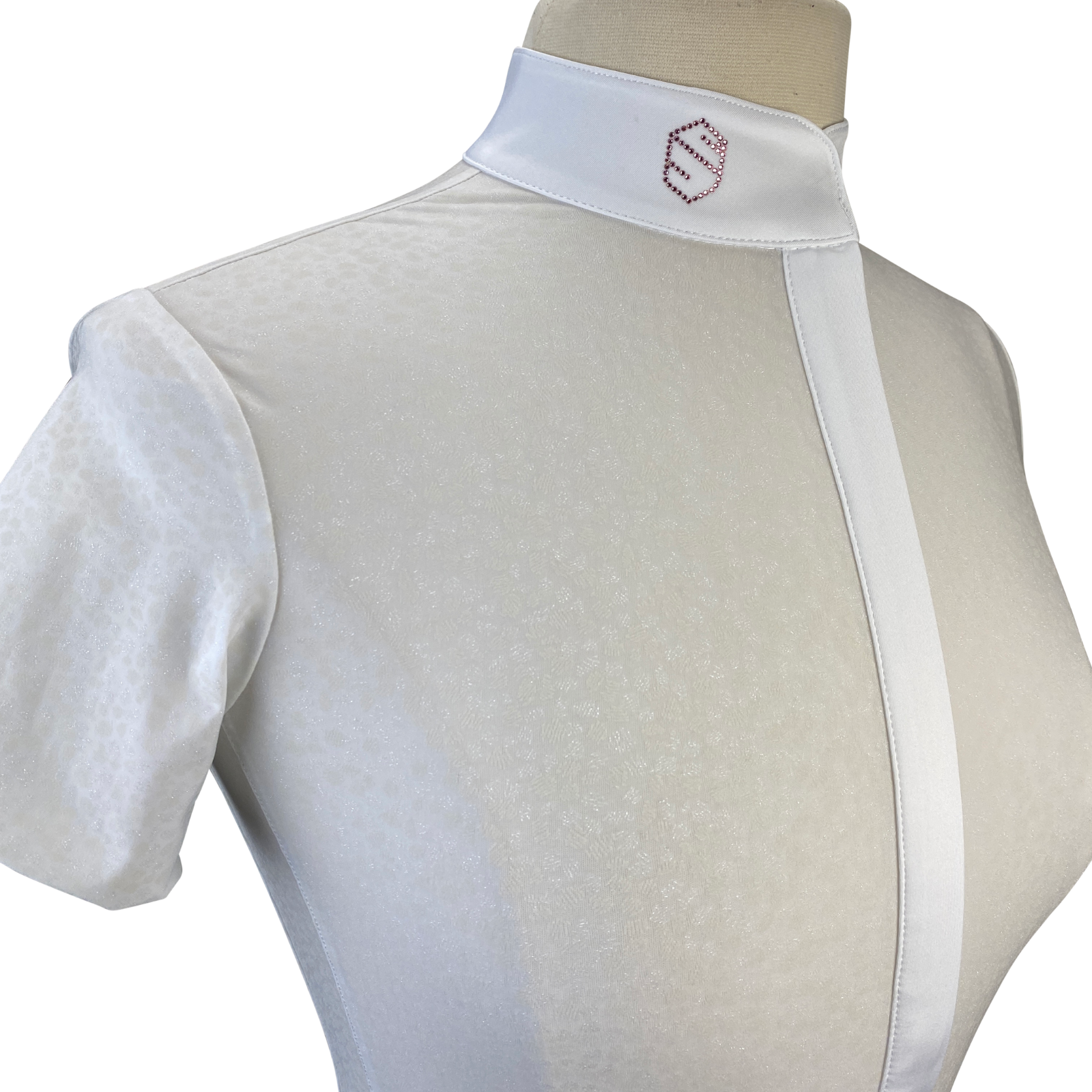 Samshield Philomene Show Shirt in White/Yellow Chetah - Women's XS
